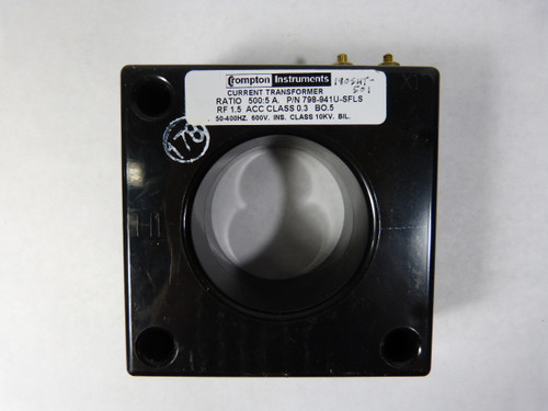 Crompton 798-941U-SFLS Moulded Case Current Transformer 500:5A 10KV ! NEW !