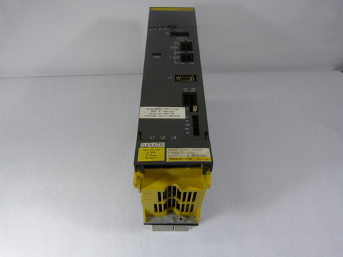 Fanuc A06B-6077-H106 Power Supply 26 Amp 200 Vac 283-325 VDC 6.8 KW Out USED