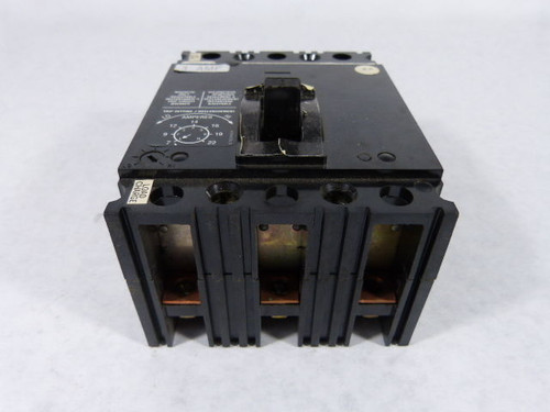 Square D FA3603 Circuit Breaker 3Amp 250VDC Multi-pole USED