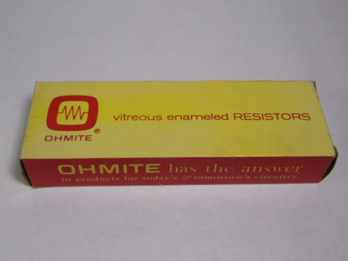 Ohmite 1361 Resistor 225W 500 Ohm 210-225P-46 ! NEW !