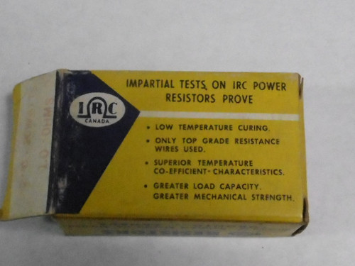 IRC 6335 Resistor 20W 1 Ohm 2" C ! NEW !