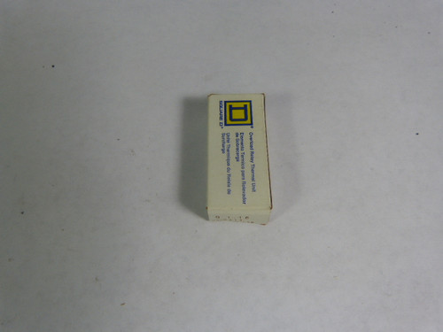 Square D B1.16 Overload Relay Thermal Unit ! NEW !