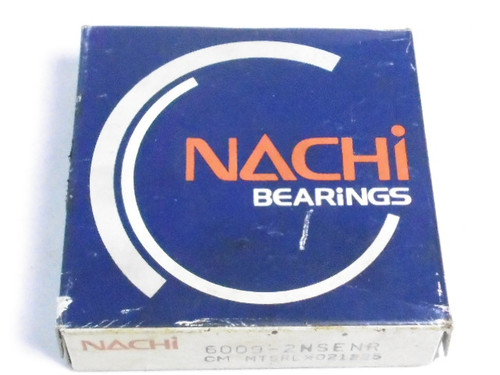 Nachi 6009-2NSENR Snap Ring Ball Bearing Sealed Box ! NEW !