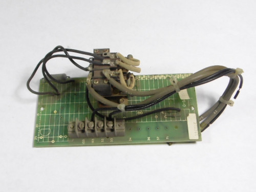 Reliance Electric 0-51382-10 PC Board 115V Relay Circuit USED