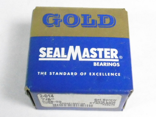 Sealmaster 2-014 Ball Bearing Insert 7/8" ! NEW 1