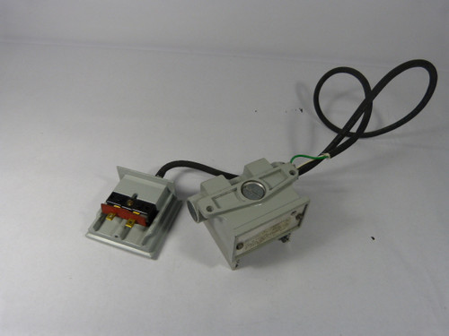 General Electric 35-411502-01 35-215834-01 Remote Optical Mounting Unit USED