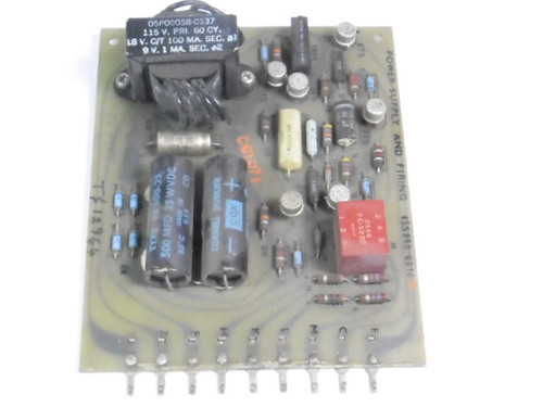 Fincor 45S890-0010 Power Supply And Firing PC Board USED