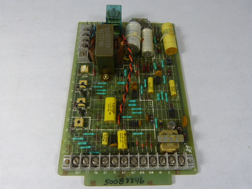 Reliance 0-54307 Transmitter Card PC Board USED