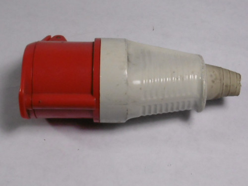 Walther 330419 Female Connector Plug 30A 480VAC 4Wire 3Pole + Ground USED