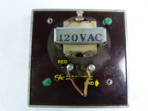 Canadian Instrumentation 1C(J) Temperature Indicator Celcius 120V AC USED