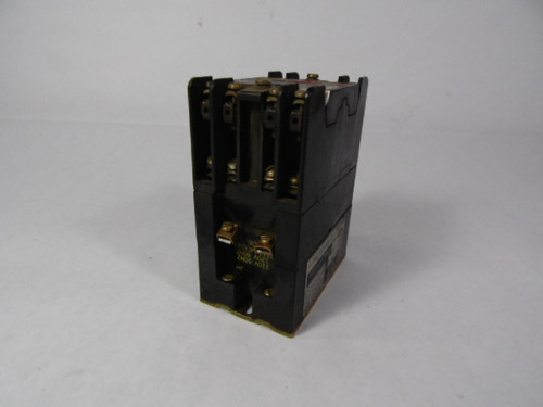 Square D 8501-L040-V02 Relay 10Amp 4Pole 4NO 110/120V Coil USED