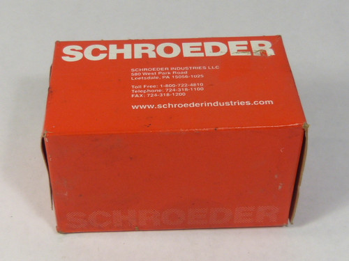 Schroeder D25 Replacement Filter Element ! NEW !