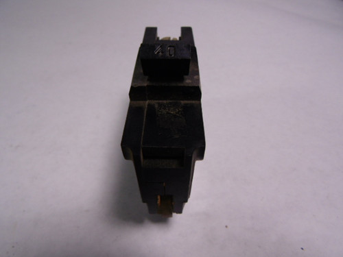 Federal Pioneer NA40 Circuit Breaker 40A 1-Pole Black Casing USED