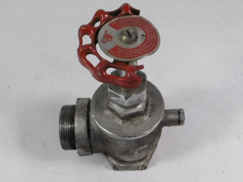 National Fire Equipment A51 Hose Valve 1-1/2" 300psi Female/Male ! AS IS !