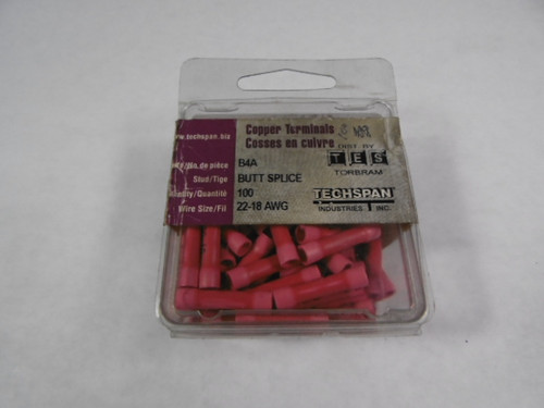 Techspan B4A Buttsplice Pack of 100 Pieces ! NEW !