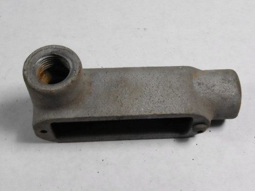 Crouse-Hinds LL18 Conduit Body 1/2" USED
