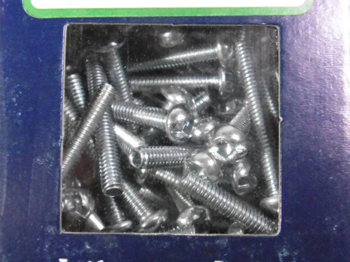 Lily Fasteners 62819132320 Round Machine Screw 8-32x1-1/4" 100 Pack ! NEW !