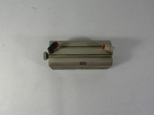 SMC NCDQ8A200-400 Pneumatic Air Cylinder Double Acting USED