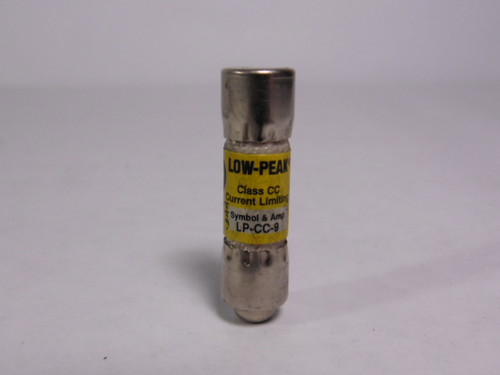 Low-Peak LP-CC-9 Current Limiting Fuse 9A 600V USED