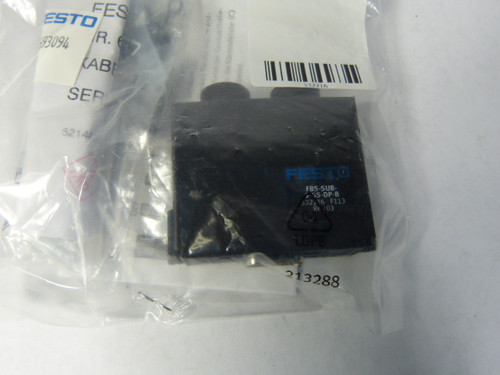 Festo FBS-SUB-9-GS-DP-B Connector Fitting ! NOP !