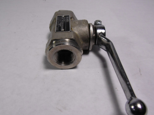 Bohmer Kugelhahne 025 Ball Valve with Handle USED