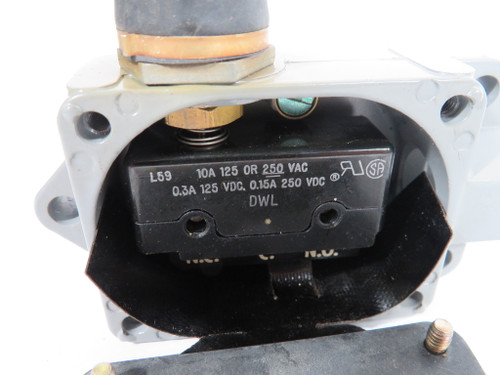 Microswitch DTF2-2RN-LH Limit Switch 10A 125/250VAC 0.3-0.15A 125-250VDC ! NOP !