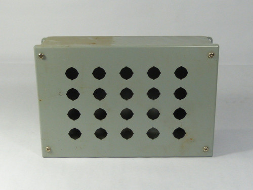 Hammond MPB20 Lift-Off Pushbutton Enclosure 20 x 22.5mm Holes USED
