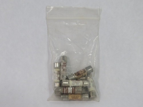 Limitron KTK-15 Fast Acting Fuse 15A 600V Lot of 10 USED