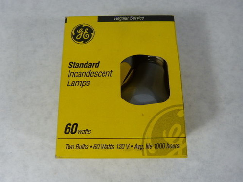General Electric 27097 Low Wattage Bulb 60W 120V - Sealed in Package ! NEW !