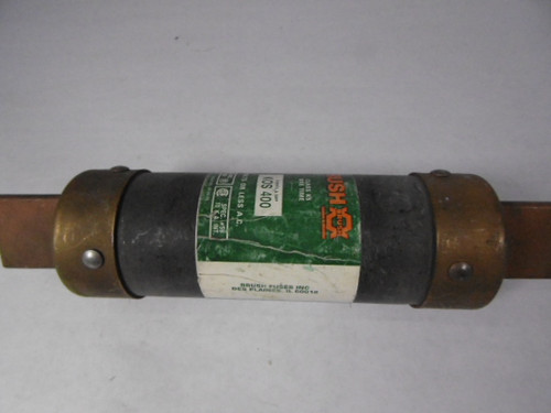 Brush KOS-400 One Time Fuse 400A 600V USED