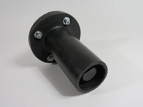 Leviton 17R21-E Receptacle 1-Pole Cam-Type 690A Black USED