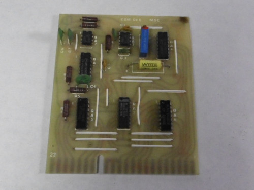 MSC 1052 Com. Dec. Circuit Board USED