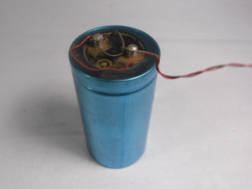 Mallory CG492U075V4C Capacitor 4900MFD 75V DC USED