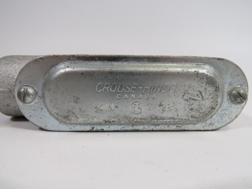 Crouse-Hinds LB28-3/4 Conduit Fitting  USED