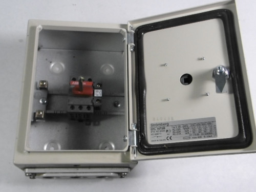 ABB OTL16T3B Enclosed Safety Switch 3-Pole 400V 16A 7.5kW USED