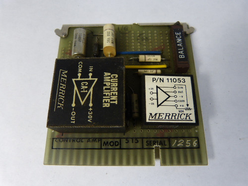 Merrick MOD.515 Control Amp Card USED