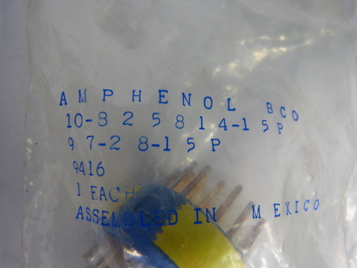 Amphenol 972-815P Circular Insert Pin 35 Contacts ! NWB !