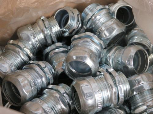 Thomas & Betts 5121-TB EMT Connector 1/2" Lot of 37 NEW