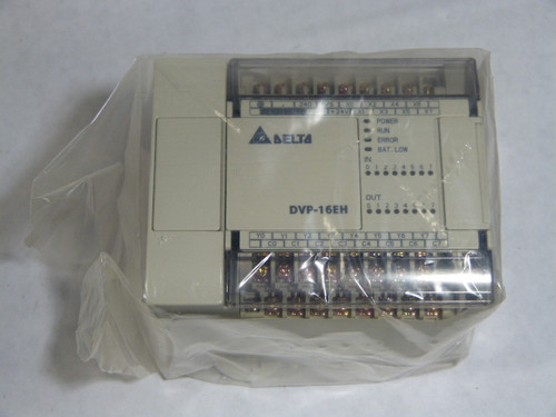 Delta Electronics DVP16EH00R DVP-EH2 PLC 250V 2A 50/60Hz Output NEW