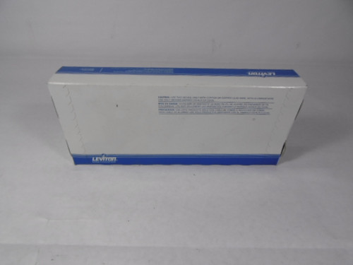 Leviton 1451-W Toggle Wall Light Swtch 15 Amp 120 V Box Of 10 ! NEW !