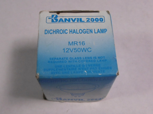 Banvil MR16-125V50WC Dichroic Halogen Bulb 12V 50W ! NEW !