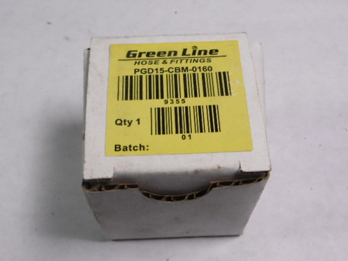 Green Line PGD15-CBM-0160 Pressure Gauge 0-160psi ! NEW !