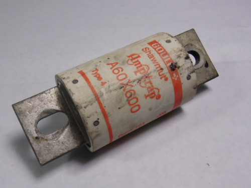 Gould Shawmut A60X600 Fuse 60A 600V AC USED
