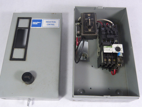 Sprecher + Schuh Manual Motor Starter 6-9.5Amp CT3-12-9.5 USED