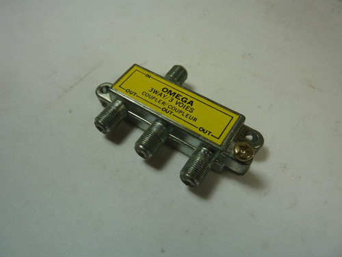 Omega 3-Way Coupler USED