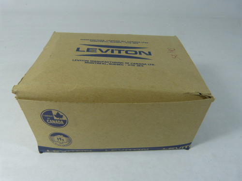 Leviton 85003/001 52-6713 Duplex Plate Brown Box of 25pcs. ! NEW !