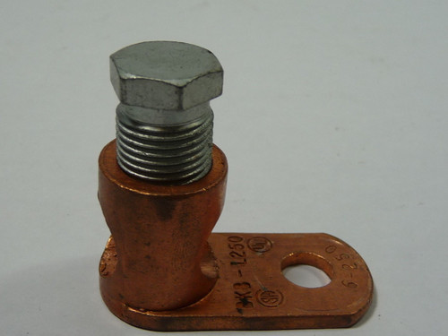 T&B Blackburn BKB-L250 Copper Wiring Lug w/ Screw USED