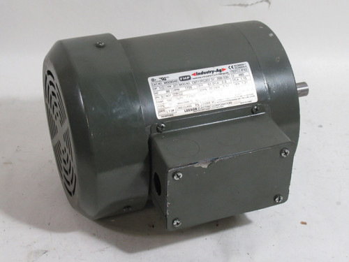 Leeson 1/2HP 1725RPM 208/230V 56C TEFC 3Ph 2.3A 60Hz USED