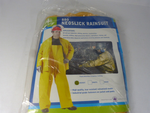 Put It On Rainwear R882Y30 880 Neoslick Jacket Medium ! NWB !