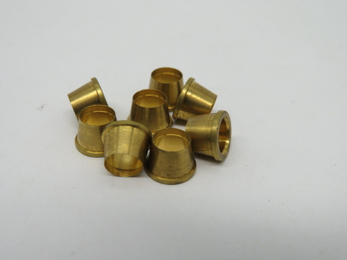 PAX 01-0929-20 Comp Sleeve 1/4Inch Brass 8-Pack NOP